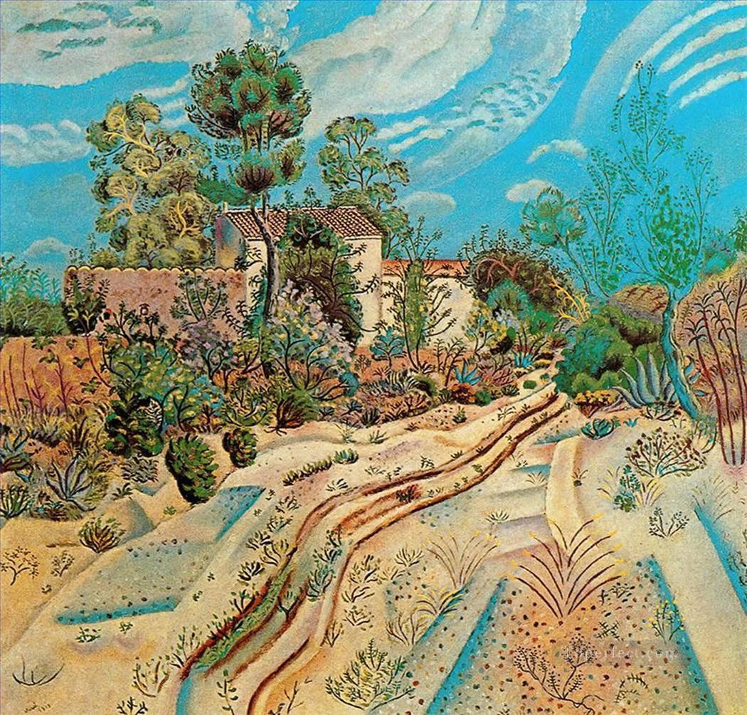 The Waggon Tracks Joan Miro Oil Paintings
